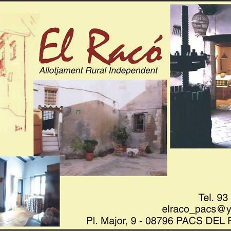 Rcp El Raco Lejlighed Pacs del Penedes Eksteriør billede